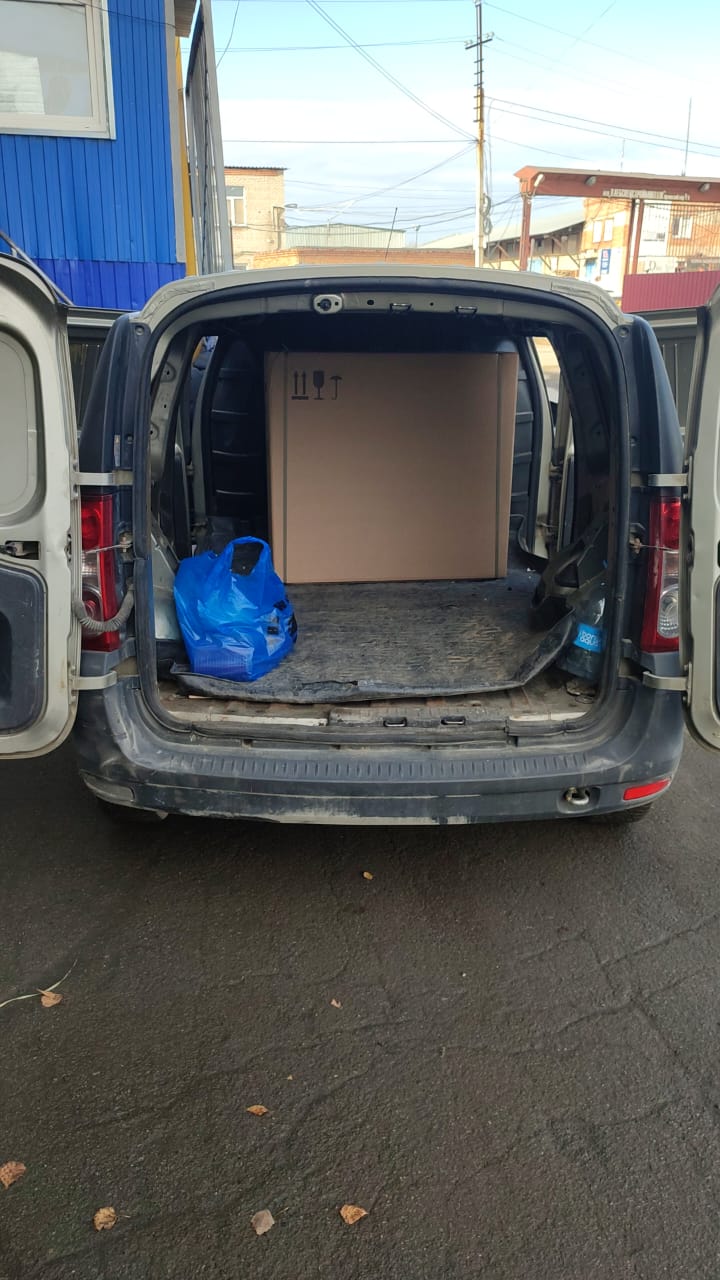 Отгрузка поршневого компрессора Remeza СБ4/С-50.LB30A в г. Новосибирск