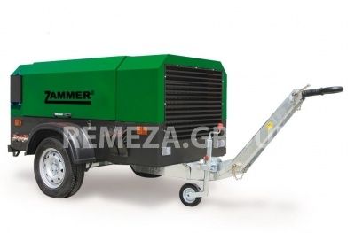 Дизельный компрессор Zammer 3.1/07-WR ( на шасси с регулируемым дышлом) Дизельный компрессор Zammer 3.1/07-WR ( на шасси с регулируемым дышлом) фото