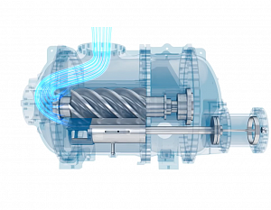 Устройство винтового компрессора. Взгляд изнутри