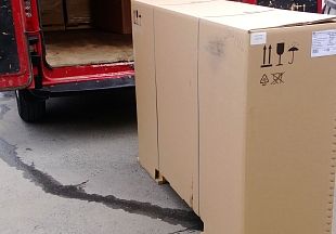 Отгрузка поршневого компрессора Remeza СБ4/С-200.LB40 в г. Екатеринбург