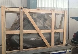 Отгрузка поршневого компрессора Remeza СБ4/Ф-500.LT100/16-7,5 в г. Воронеж